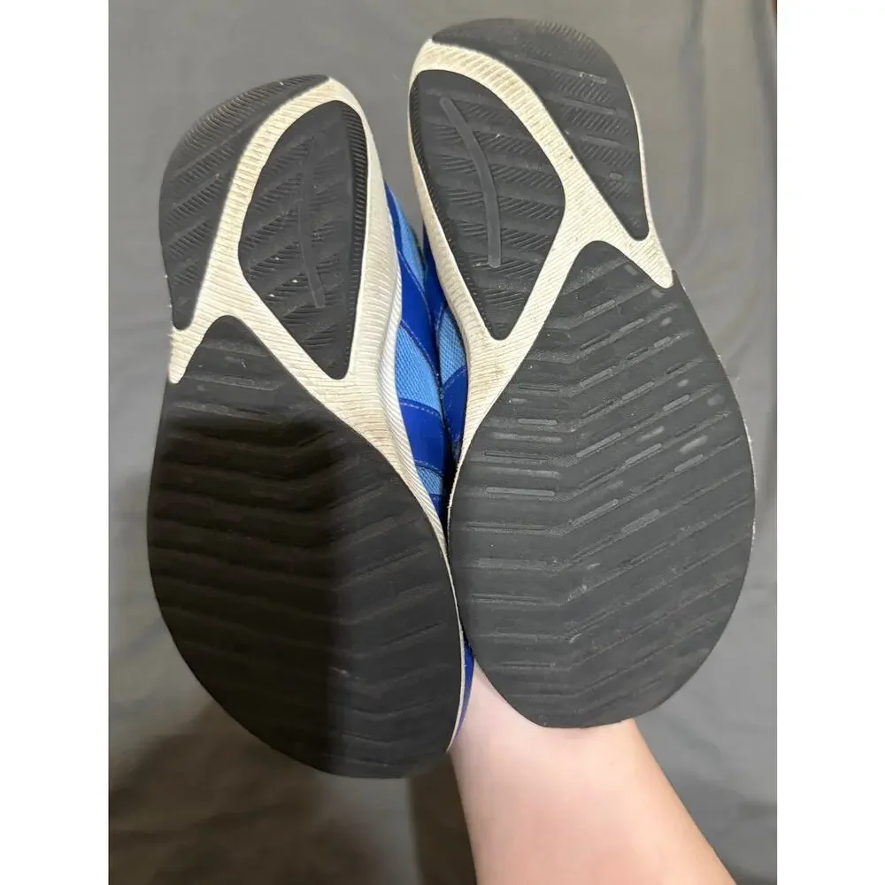 New Balance Unisex Kid DynaSoft Reveal V4 BOA Running Shoe Blue Metallic Size 3 - Picture 5 of 8